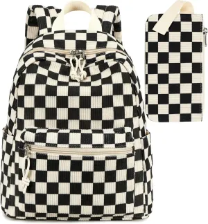 LEDAOU Mini Backpack Purse Cute Small Back pack with Wallet Backpacks for Women Grils Teens Daypack for Work Travel Daily
