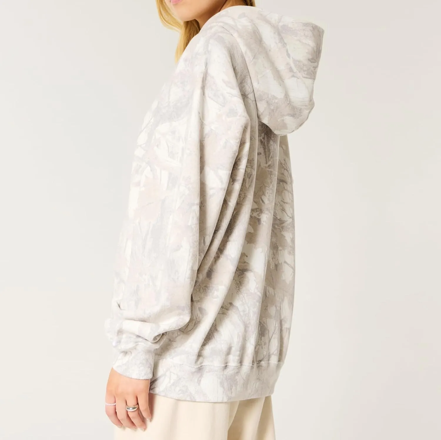 Leopard Print Hoodies for Women Oversized Cheetah Printed Hooded Pullover 2000s Y2K Hoodie Sweatshirt 90s Streetwear