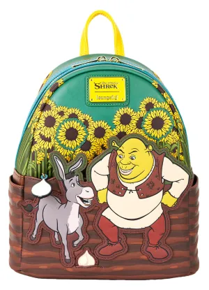 Loungefly Shrek Donkey In Brown Mini Backpack