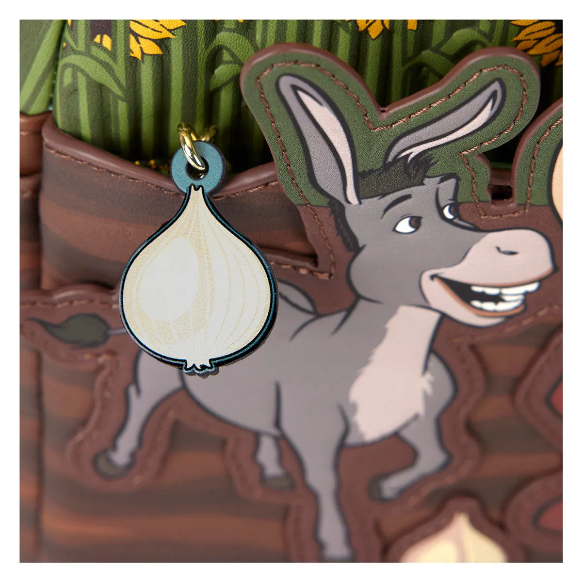 Loungefly Shrek Donkey In Brown Mini Backpack