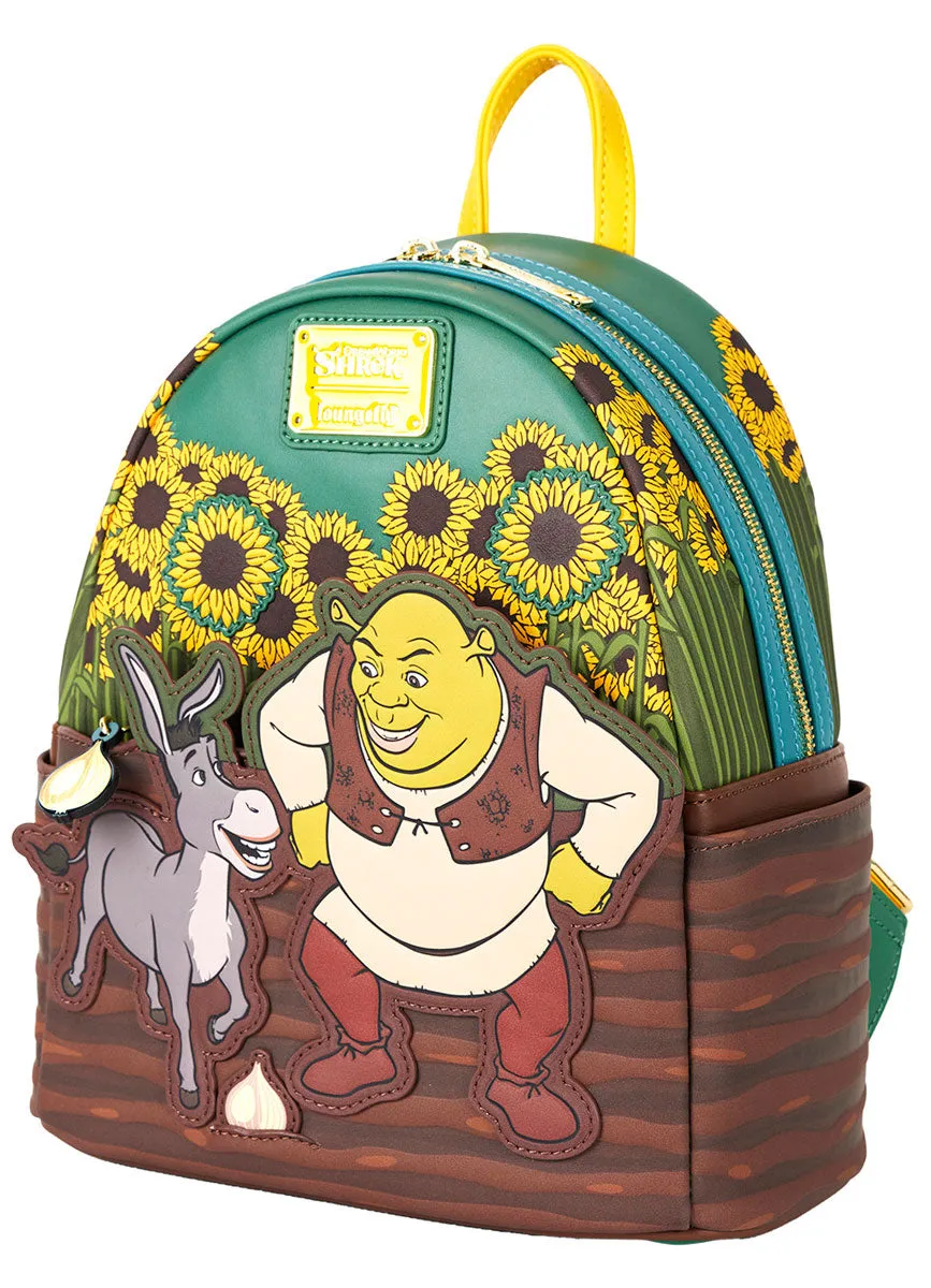 Loungefly Shrek Donkey In Brown Mini Backpack