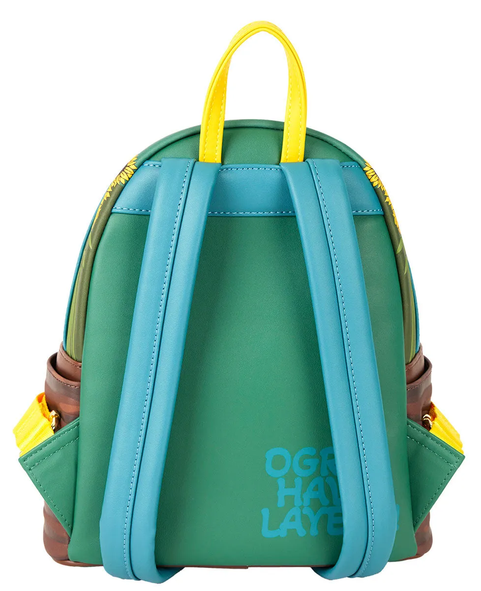 Loungefly Shrek Donkey In Brown Mini Backpack