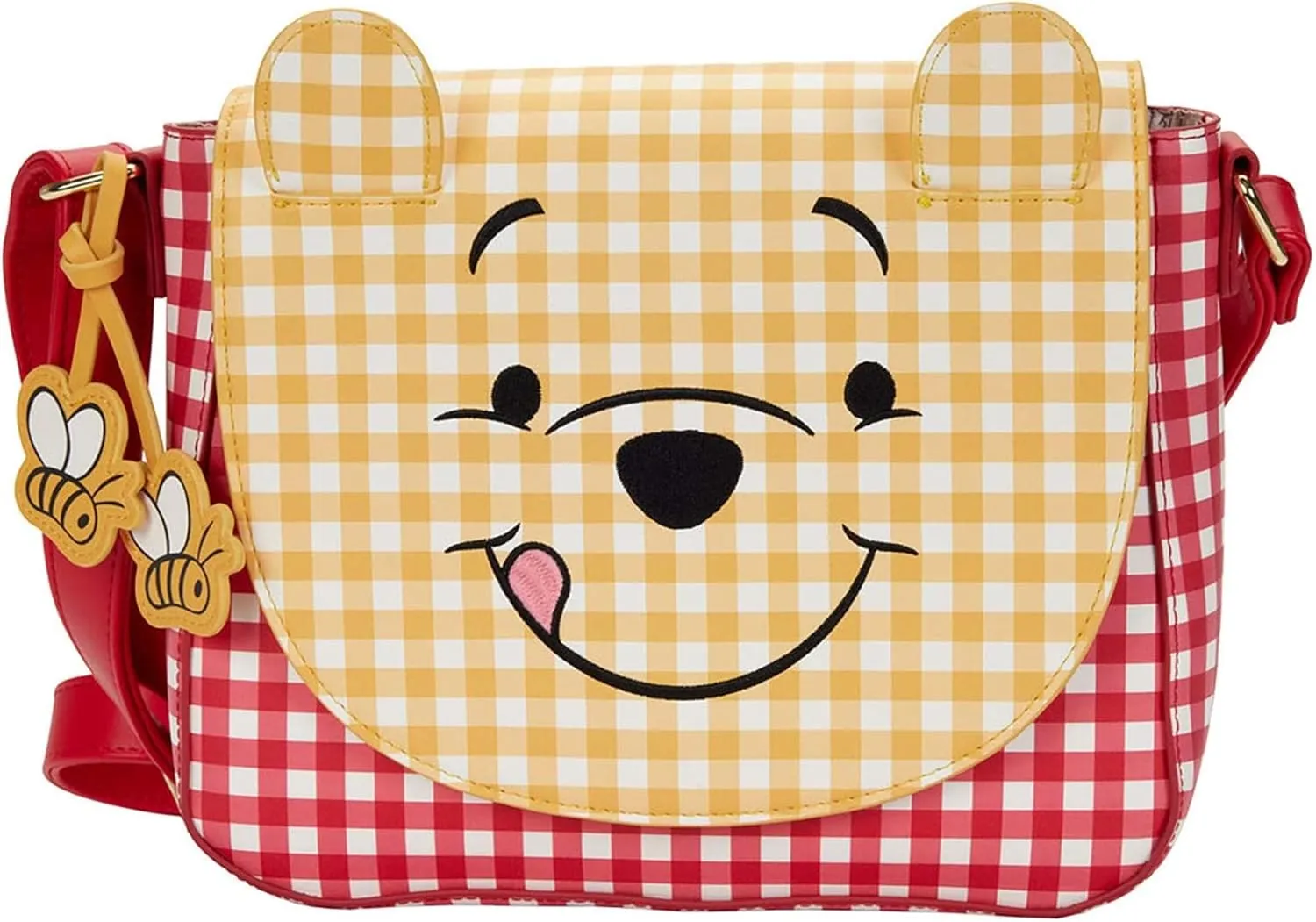 Loungefly Winnie the Pooh Gingham Crossbody Bag