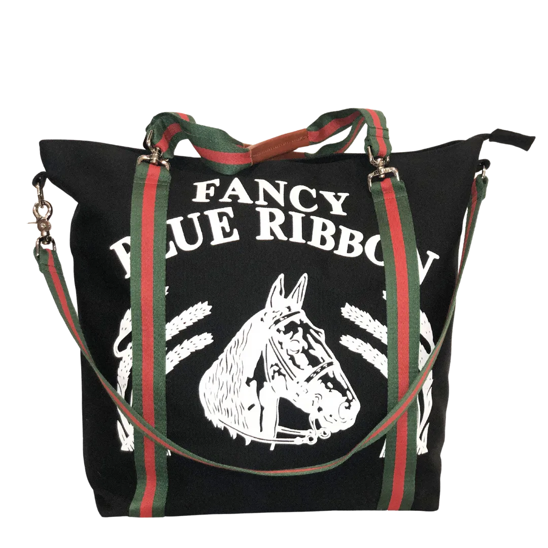Mary Ann Fancy Blue Ribbon Tote