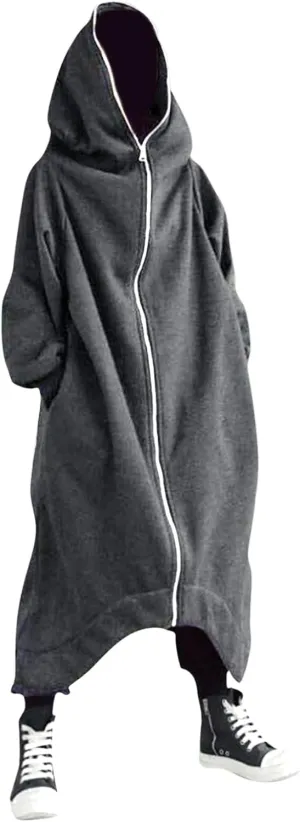 Mens Hoodies And Winter Fashion Loose Plus Size Hooded Pullover Sweater Pullover Hooded Sweatshirt for Men Long
