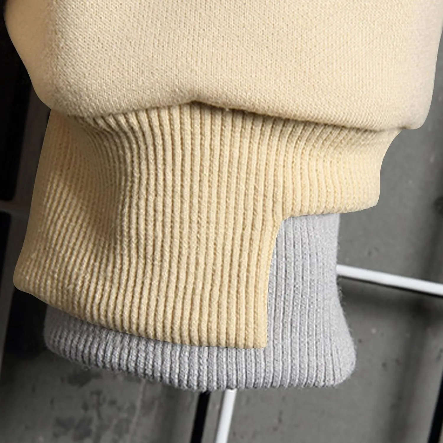 Mens Sweatshirt Long Sleeve Drawstraing Casual Pullover Hoodies Color Block Loose Comfy Sweatshirts
