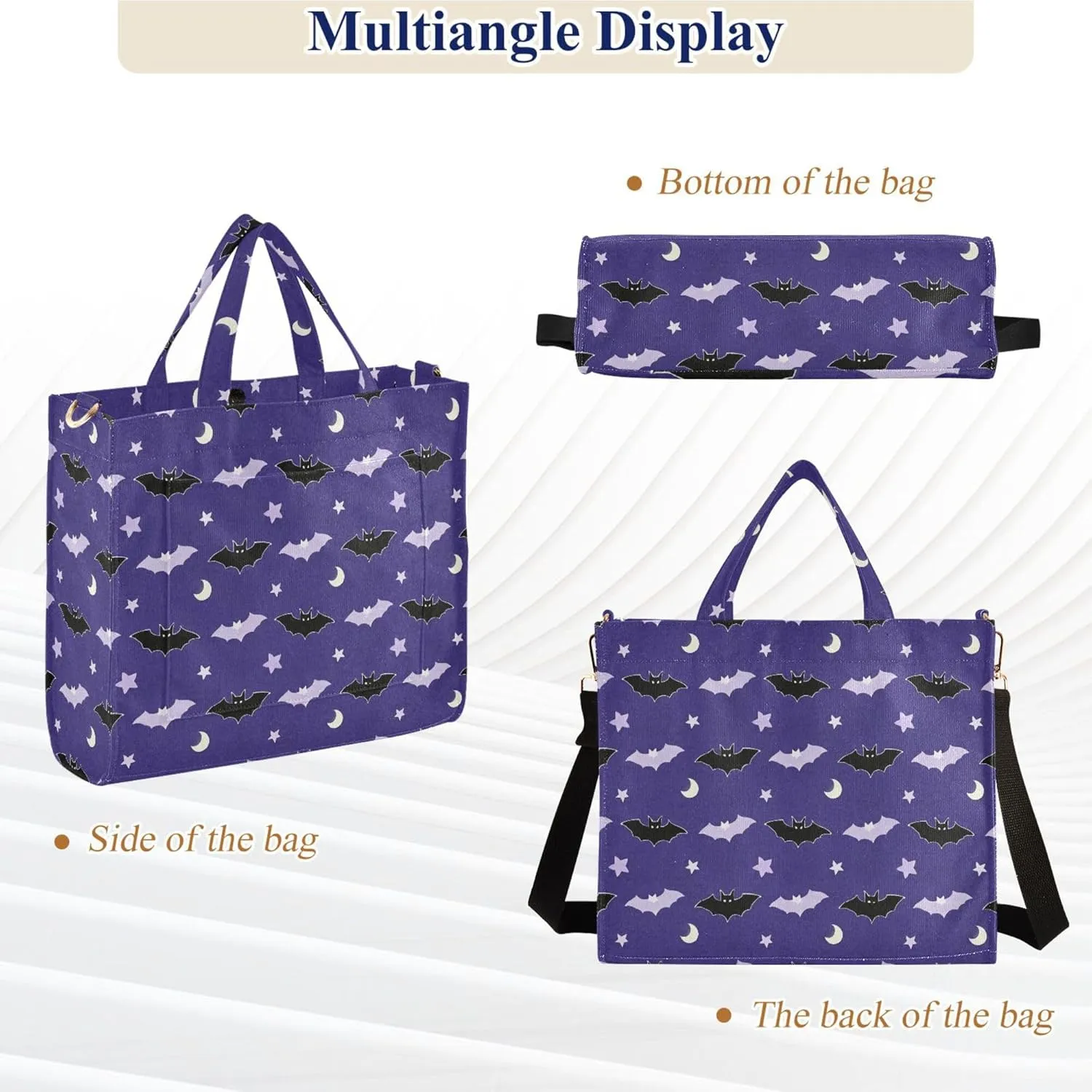 MNSRUU Corduroy Tote Bag for Women, Funny Skulls Tote Bag Crossbody Hobo Handbag Shoulder Bag for Work Travel