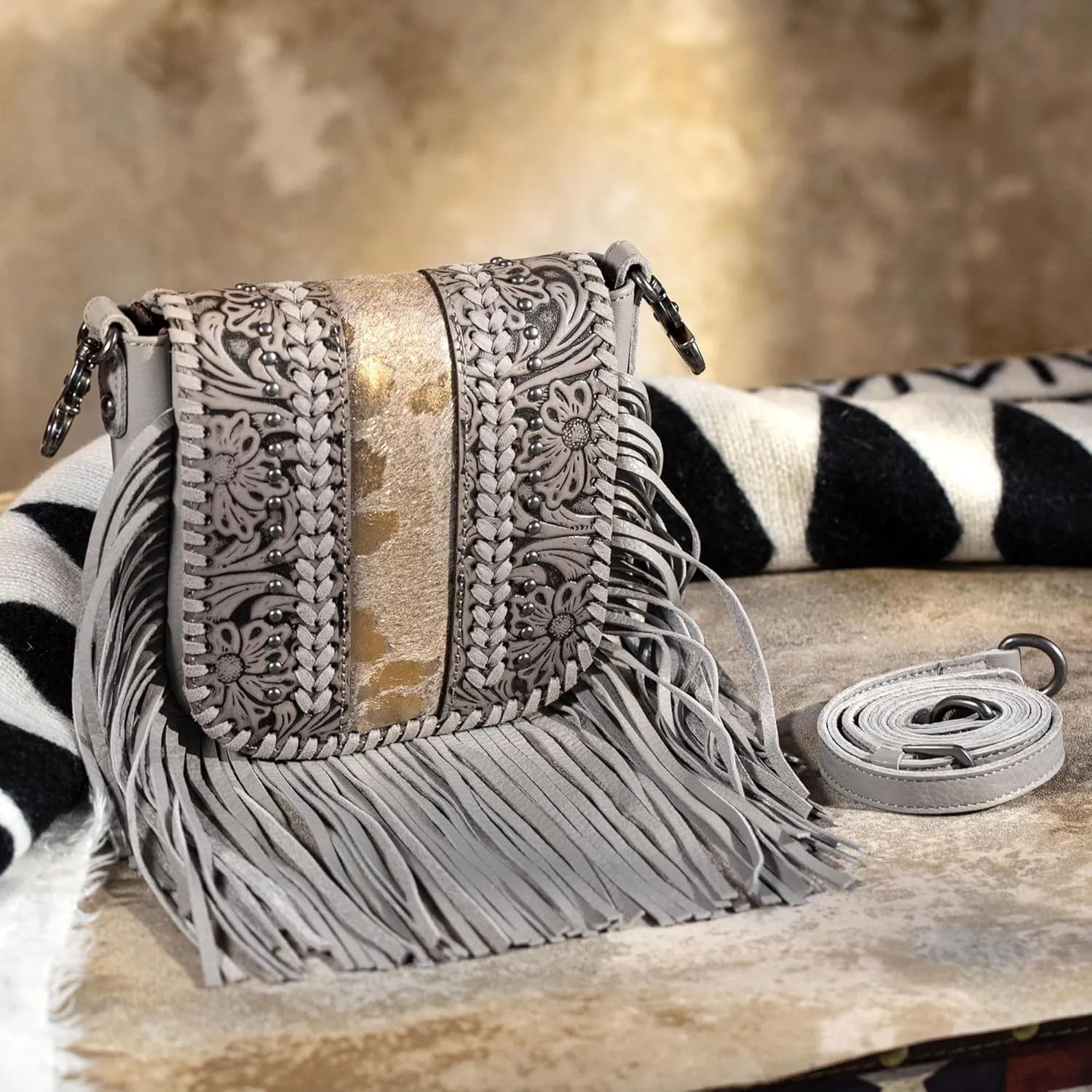 Montana West Fringe Purse Western Purses for Women Crossbody Bag