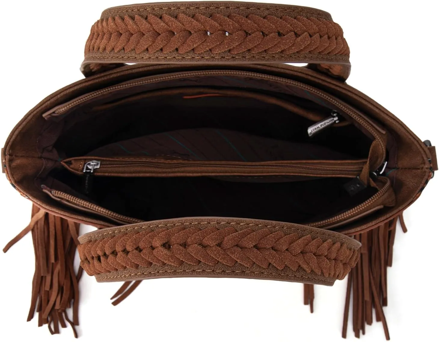 Montana West Western Tote Bag for Women Tooled Shoulder Purse with Wallet 2Pcs Set