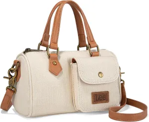 Montana West x Lee Top Handle Satchel Bags for Women Denim Designer Purses and Handbags Fashion Crossbody Bag