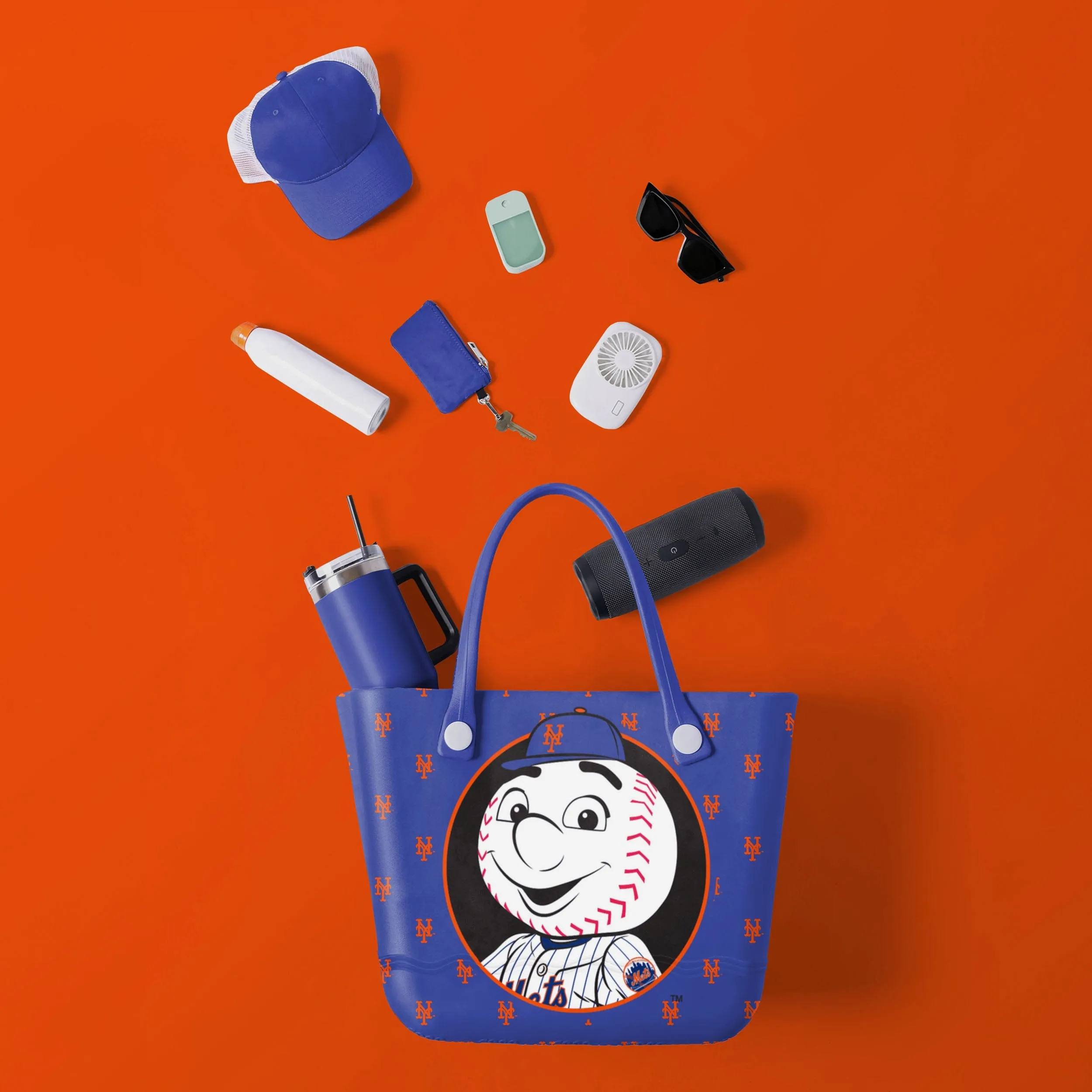 Mr Met New York Mets Mascot Tailgate Tote Bag