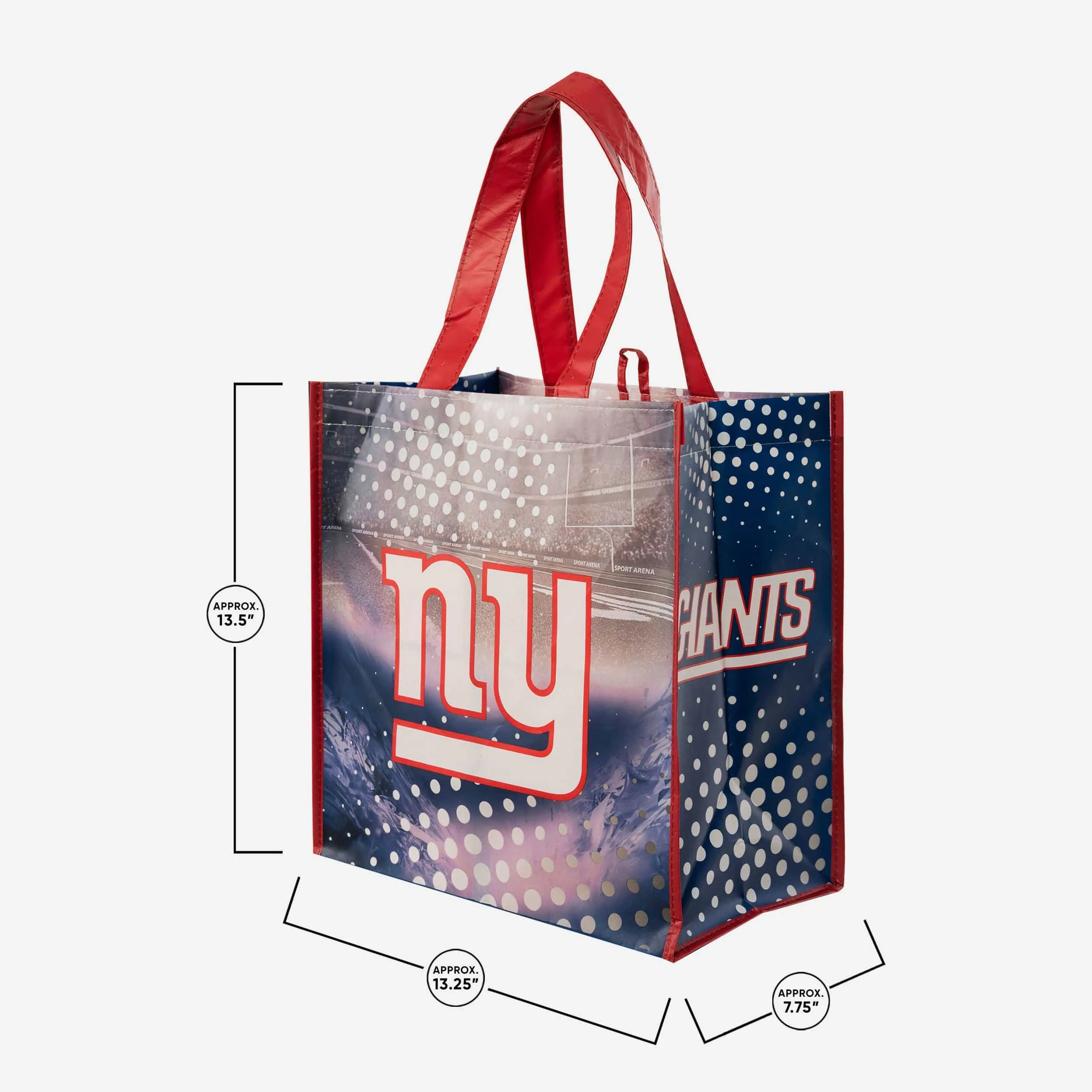 New York Giants 4 Pack Reusable Shopping Bags