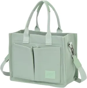 NGIL Large Canvas Tote Bag – Travel Shoulder Carryall for Women Laptop Case Lightweight Style for Work Commute or Weekend Use