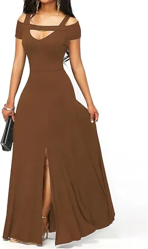 Off Shoulder Bridesmaid Dresses Mermaid Dress Split Long Prom Wedding Evening Gown Party Formal Maxi Dress Elegant