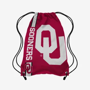 Oklahoma Sooners Big Logo Drawstring Backpack