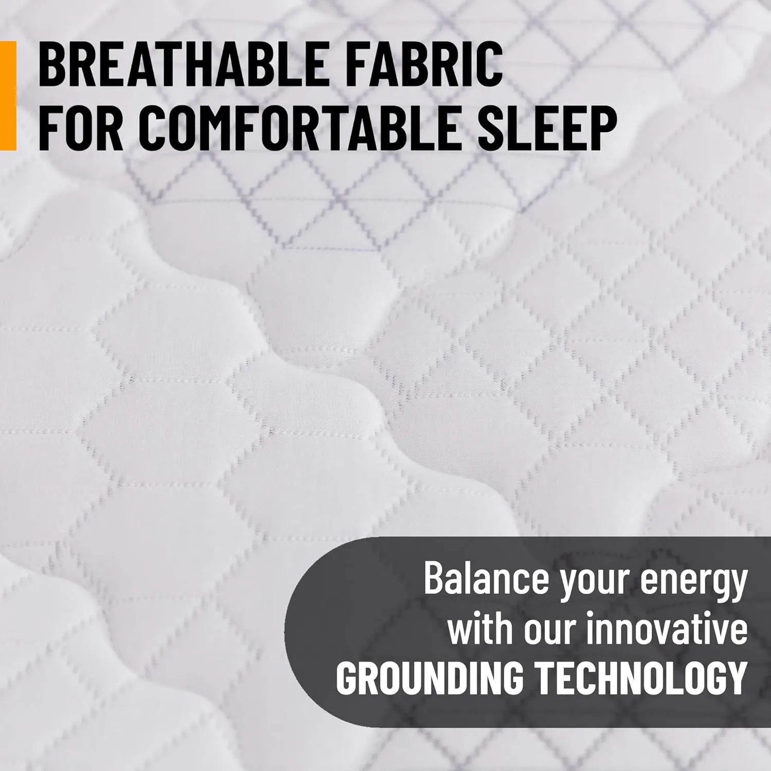 Ottomanson Twin 9" Hybrid Mattress - Rock Hard Feel - Made in USA - Individually Pocketed Coils & CertiPUR-US Foam - Fiberglass-Free - Bed in a Box