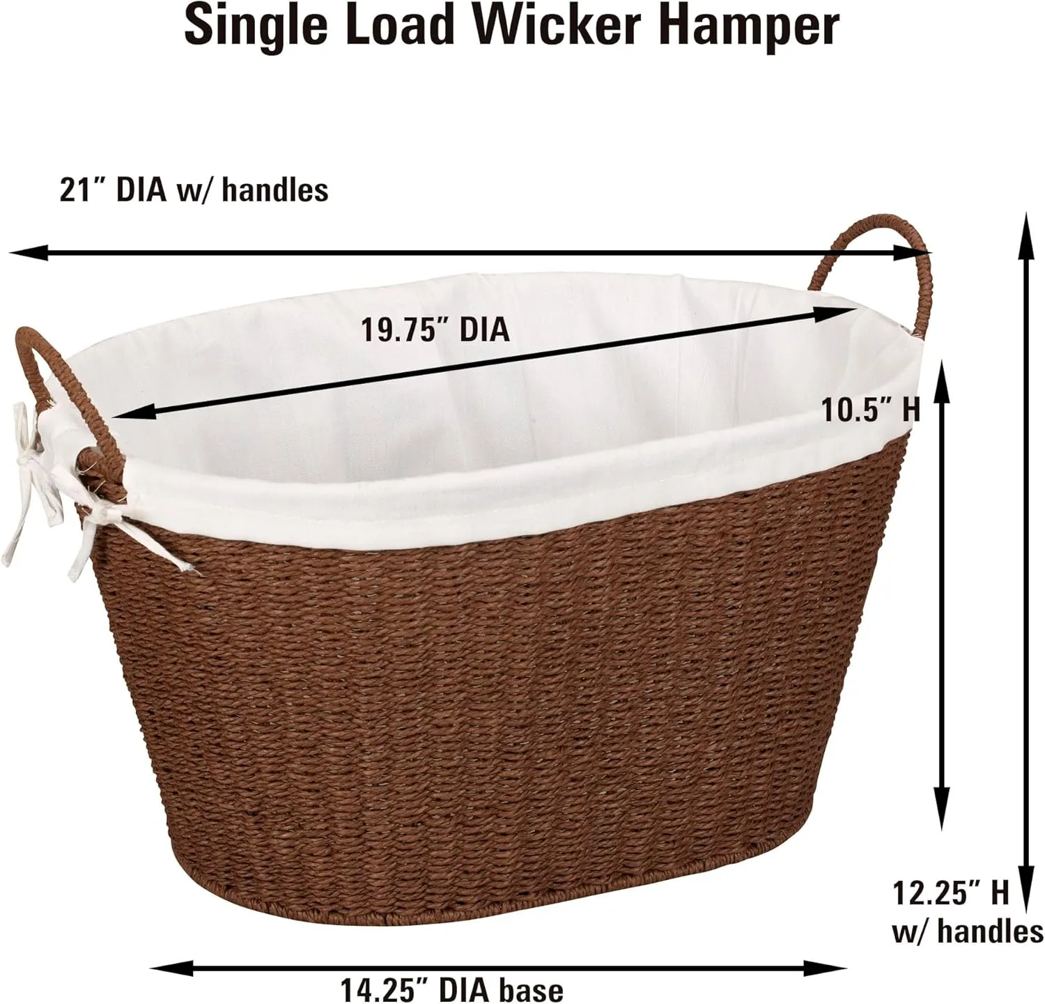 Paper Rope Laundry Basket