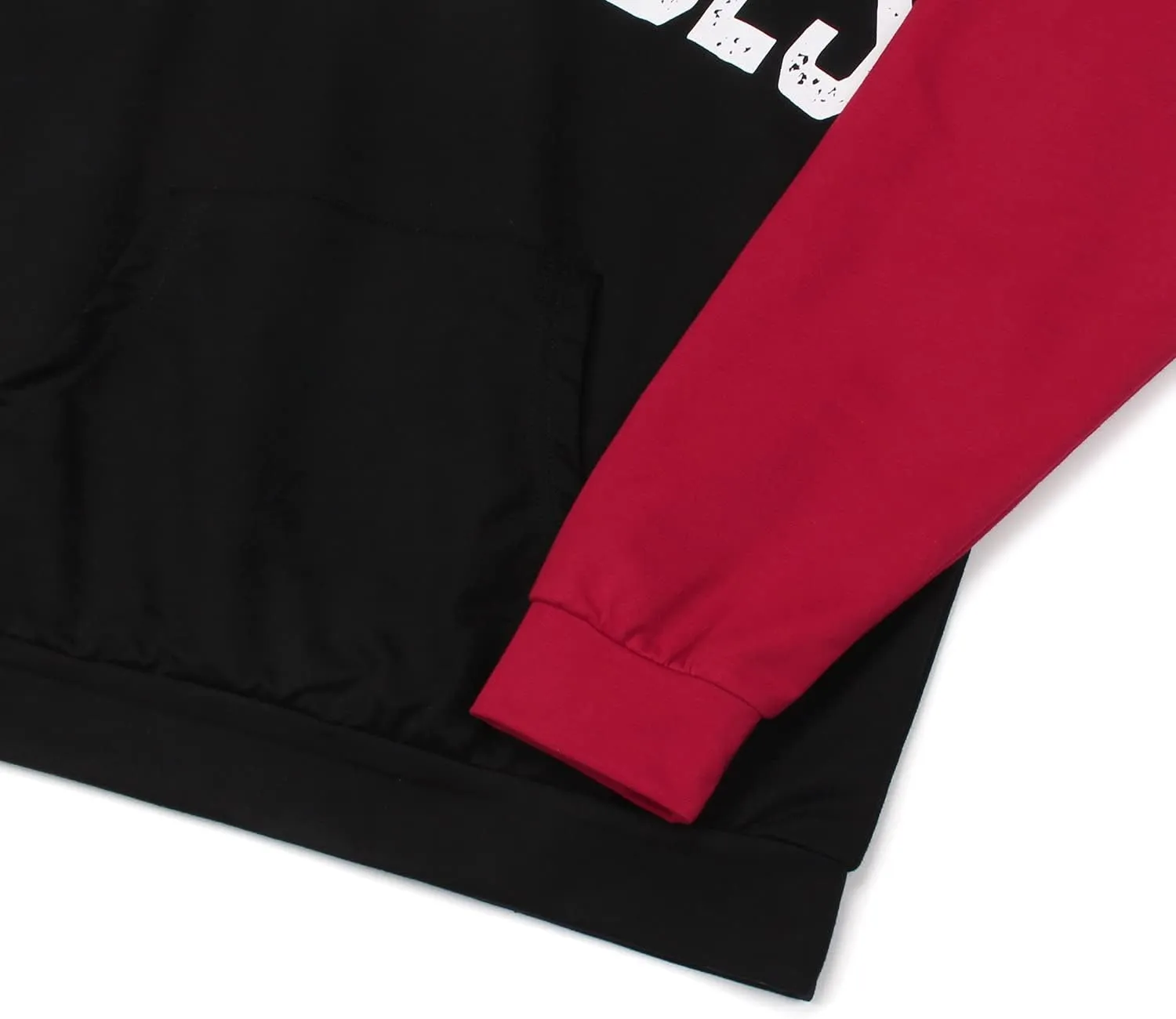 PESION Womens Pullover Hoodies Oversized Graphic Color Block Novelty Hoodie Sweatshirts with Pockets