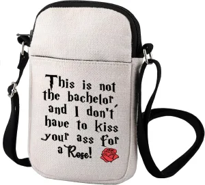 Phaedra Theme Crossbody Bag Reality TV Show Gift This Is Not The Bachelor Rose Small Sling Bag