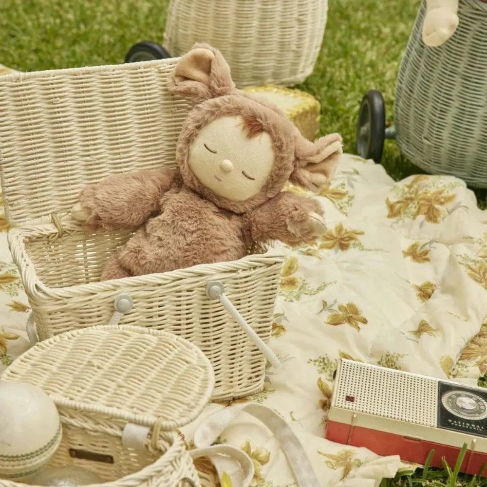 PIKI RATTAN BASKET CHALK