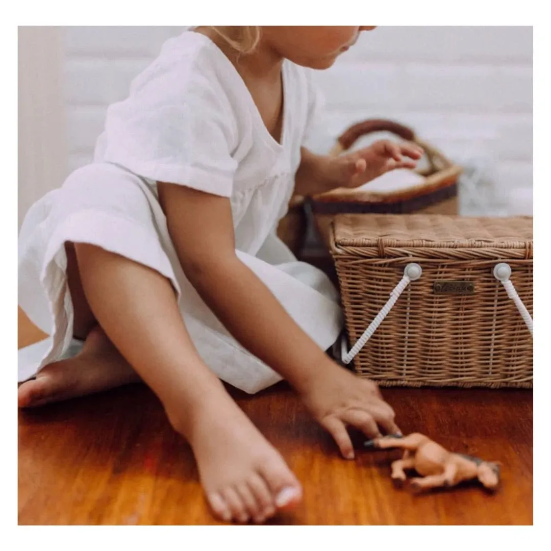 Piki Rattan Basket - Natural