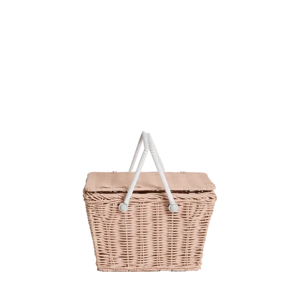 PIKI RATTAN BASKET ROSE