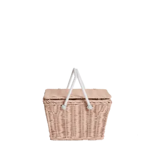 PIKI RATTAN BASKET ROSE