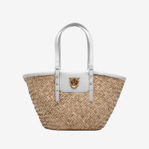 Pinko Pinko Love Summer Basket Bag