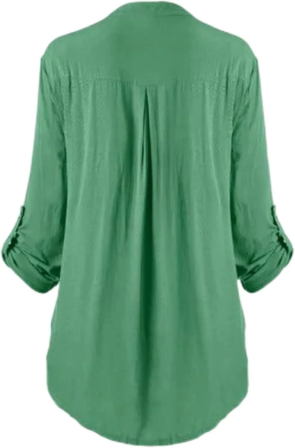 Plus Size Tops for Women Dressy Long Sleeve Mexican Embroidered Causal Shirts Fashion V Neck Button Down Fall Blouses