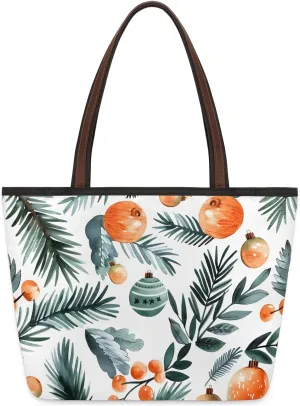 Pomegranate Fruit Tree Tote Bag for Women Womens Handbags Tote Bag for Work Shopping Travel Beach