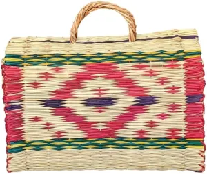 Portuguese Rush Basket, Rombo Model, 36 cm.