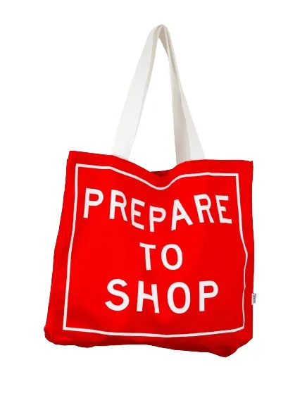 Prepare to Shop Tote Bag by Richard Tipping x third drawer down