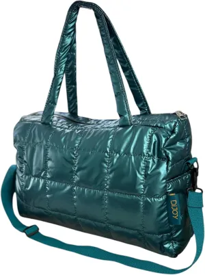 Quilted Lightweight Polyester Bag for Women – Versatile Travel Tote, Durable, Stylish Handbag for Work, Shopping & Daily Use