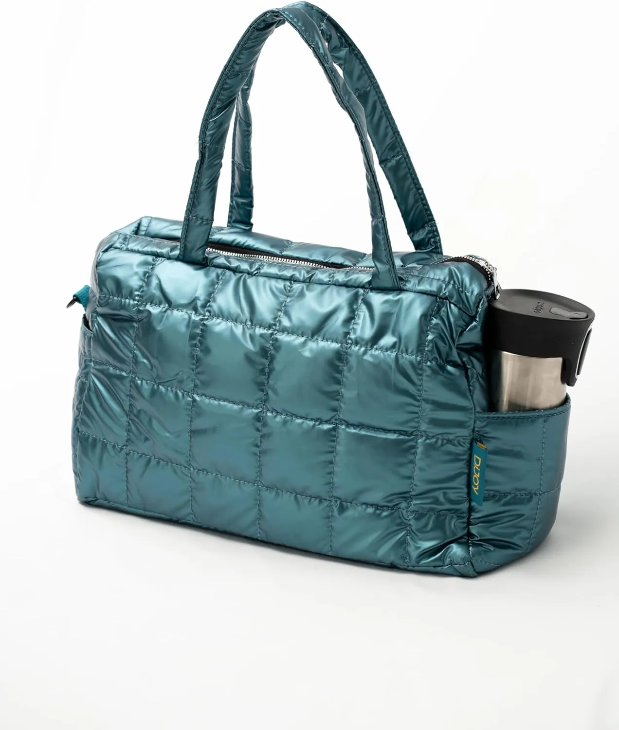 Quilted Lightweight Polyester Bag for Women – Versatile Travel Tote, Durable, Stylish Handbag for Work, Shopping & Daily Use