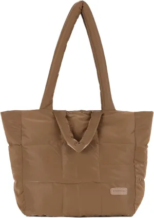 Quilted Tote Bag for Women Large Quilted Puffer Bag Work Tote