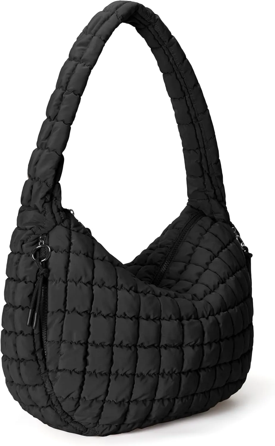 Quilted Tote Bag Large Quilting Cute Puffer Shoulder Bag Lightweight Quilted Padding Hobo Bag for Women Winter Fashion