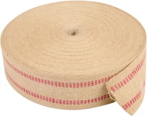 Red Jute Webbing - 72 Yards