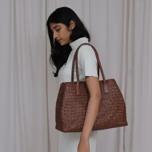 SAM 21 - SHOULDER BAG - NUTMEG