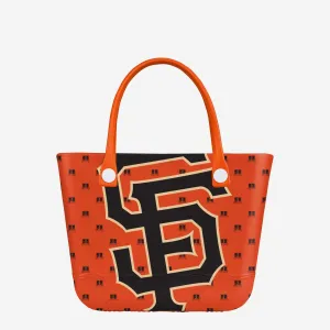 San Francisco Giants Big Logo Mini Print Tailgate Tote Bag