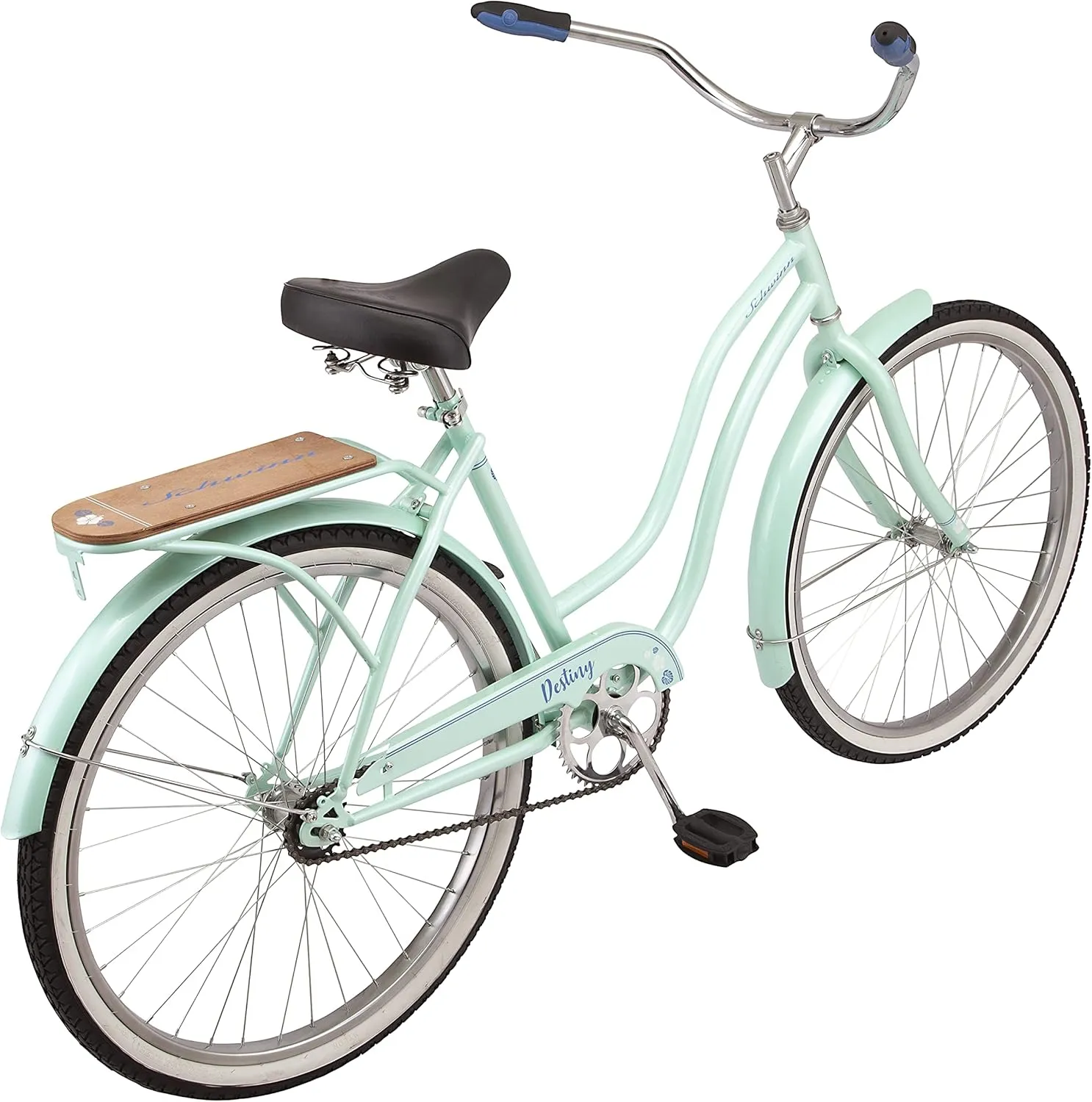Schwinn baywood Cruiser Bike Featuring Steel Step Through Frame