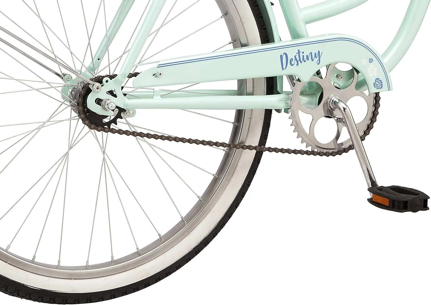 Schwinn baywood Cruiser Bike Featuring Steel Step Through Frame
