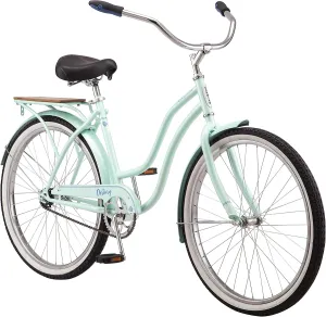 Schwinn baywood Cruiser Bike Featuring Steel Step Through Frame