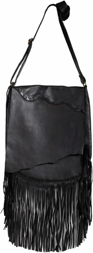 Scully Women's Soft Leather Fringe Crossbody Bag - B180
