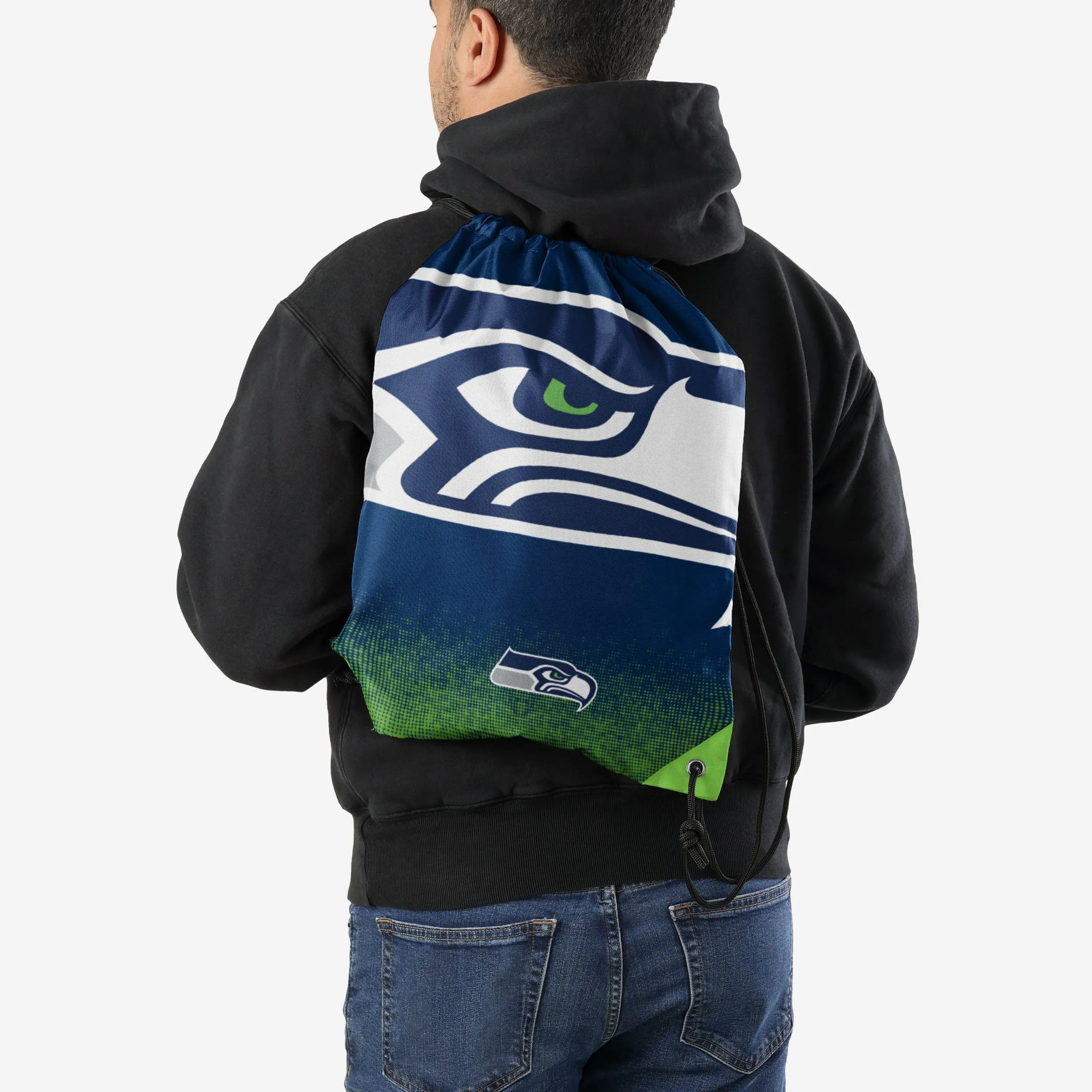 Seattle Seahawks Gradient Drawstring Backpack