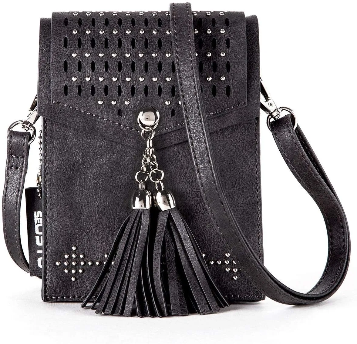 seOSTO Womens Small Crossbody Bag For Woman, Tassel Wallet Purse，Gifts For Teenage Girls