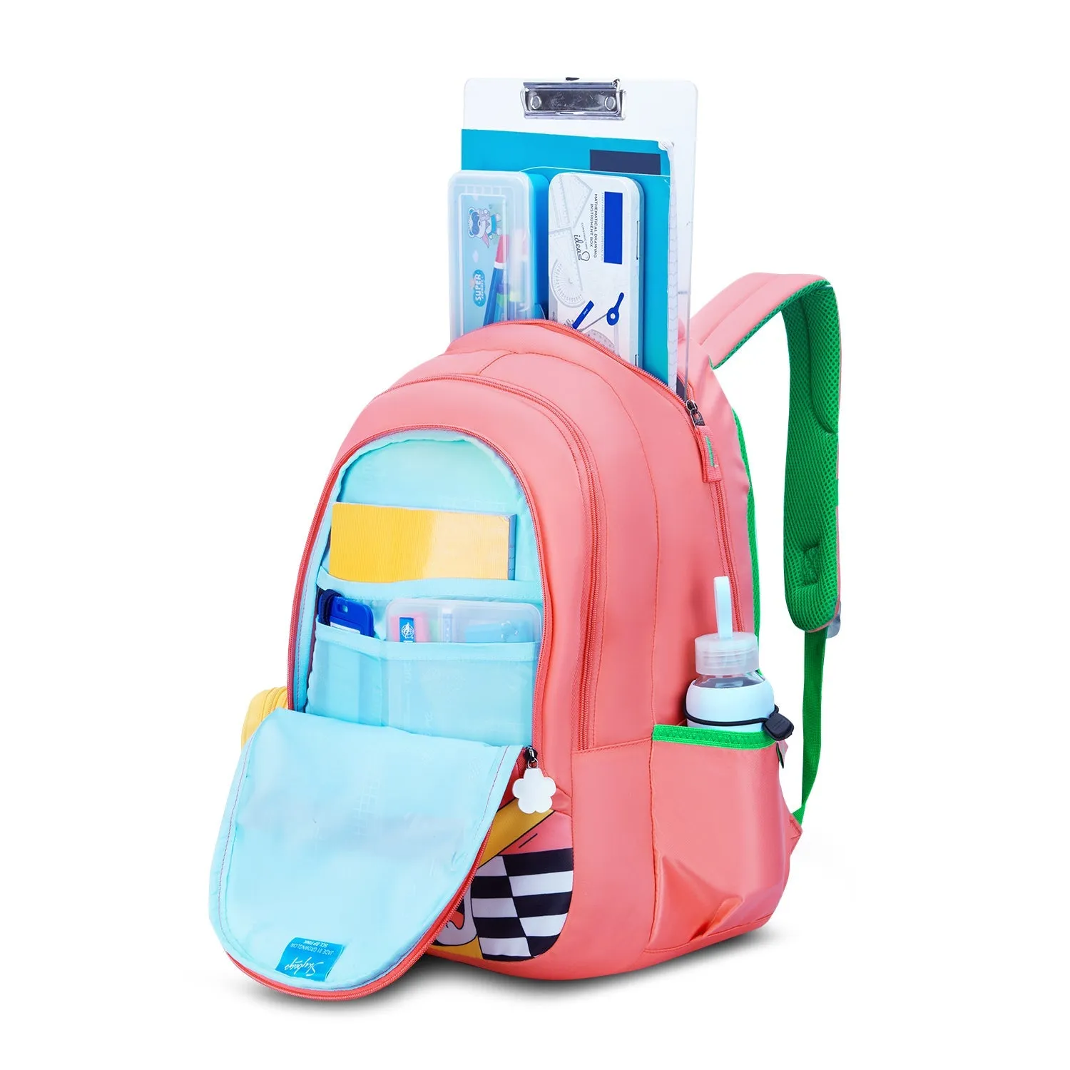 Skybags JADE 01 GROWNGLOW SCL BP PINK