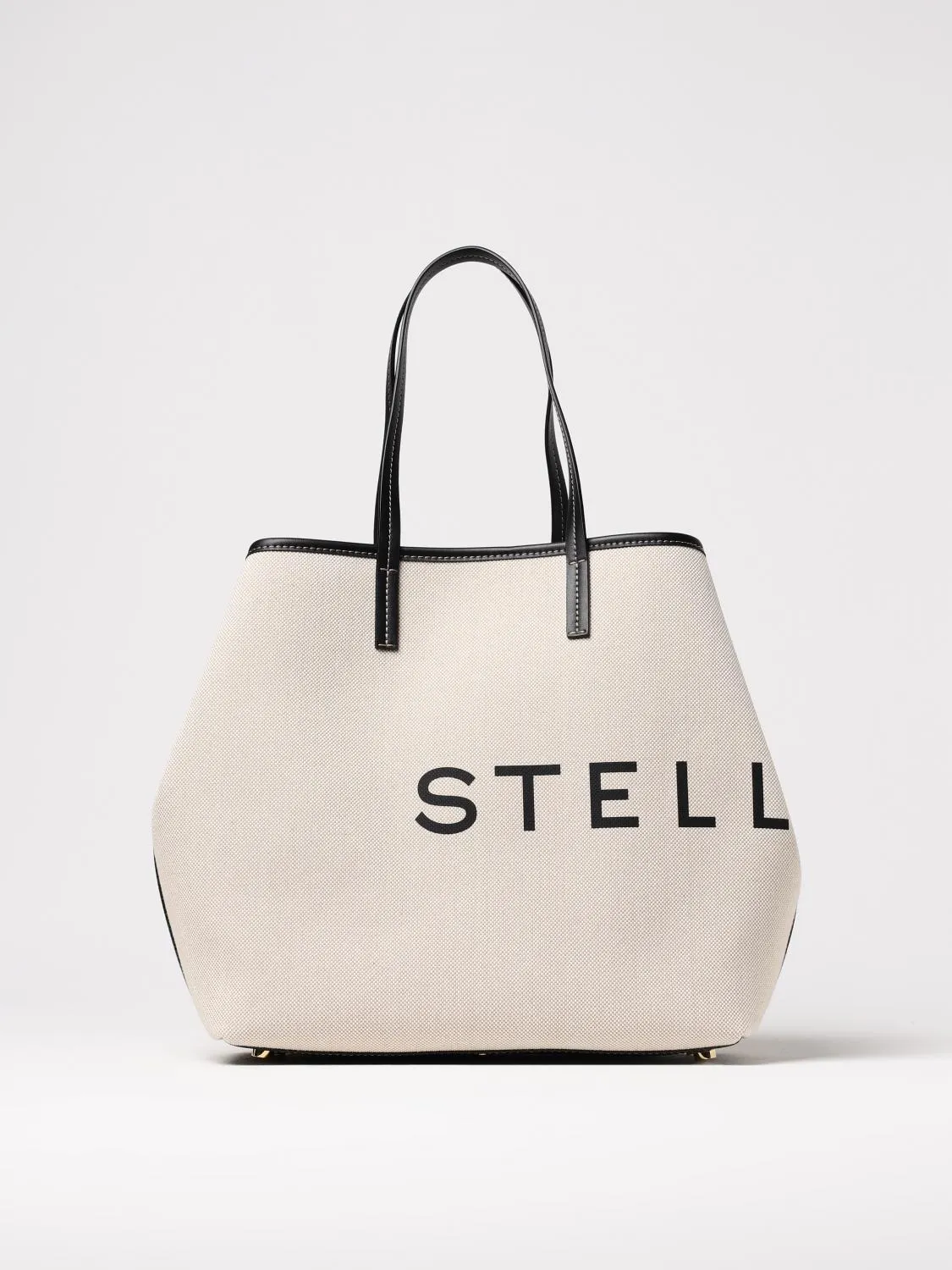 Stella Mccartney Tote Bags Woman Ecru