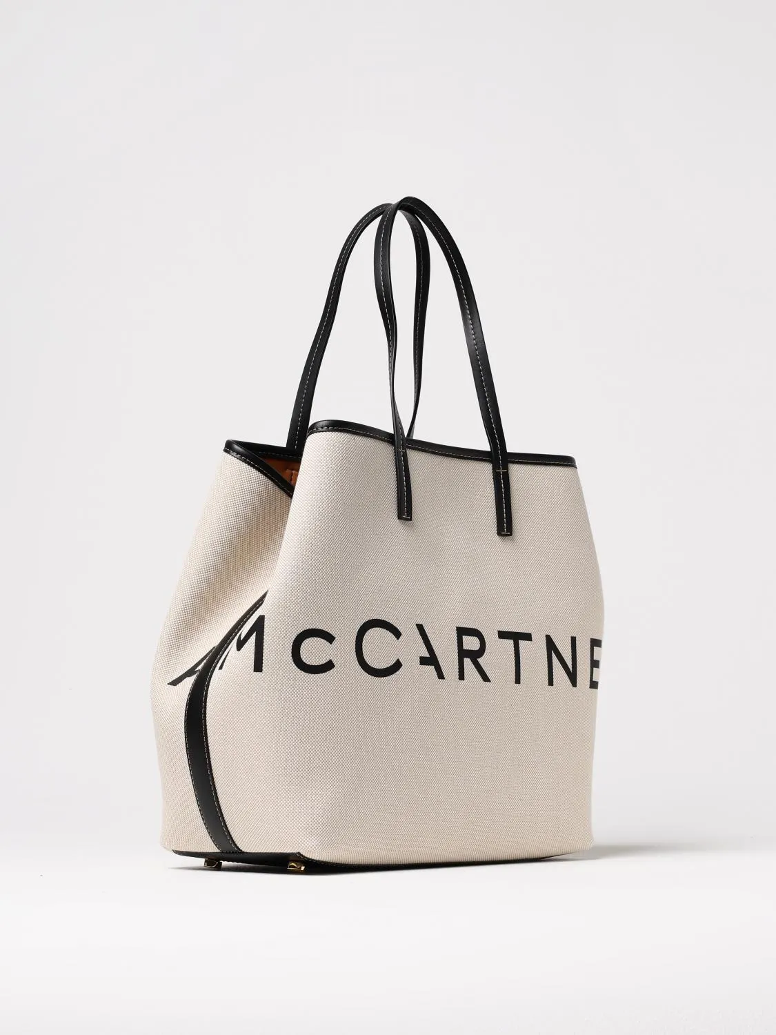 Stella Mccartney Tote Bags Woman Ecru