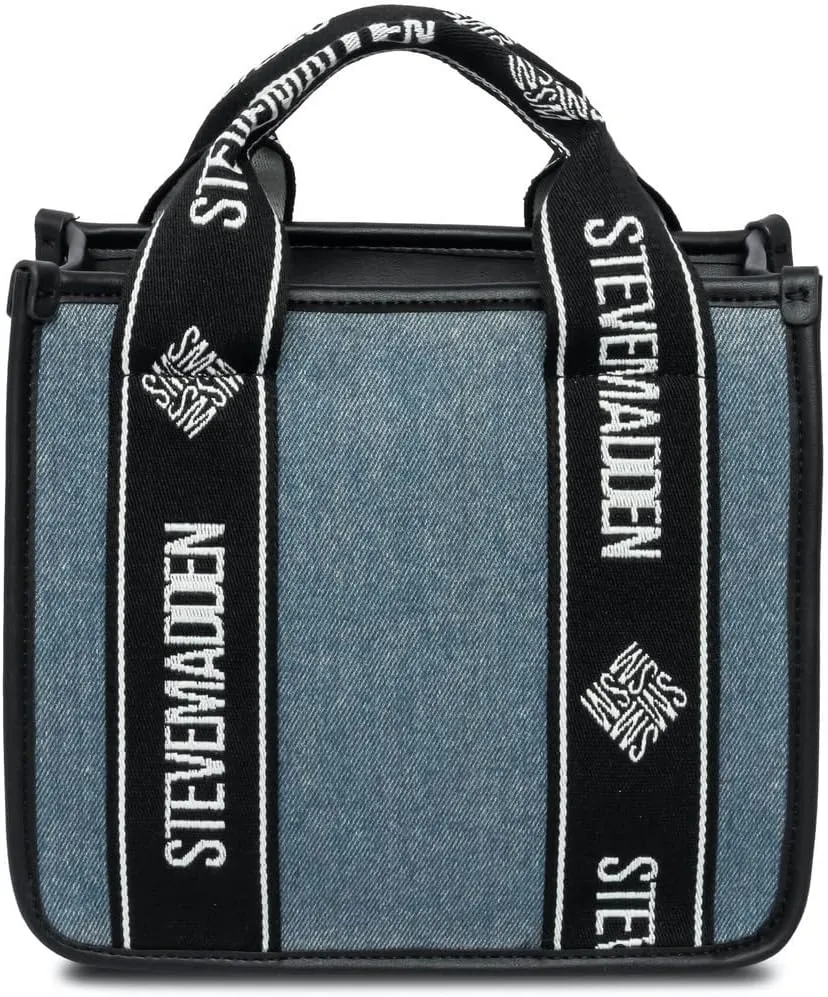 Steve Madden Denim Canvas Bwebber Bag