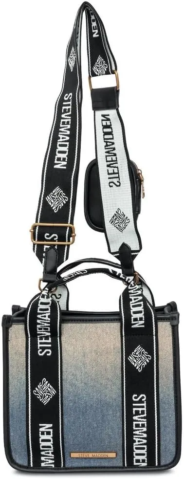 Steve Madden Denim Canvas Bwebber Bag